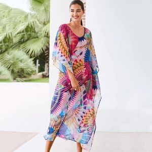 Beautiful Beach Kaftan Cover Up One Size (NWOT)